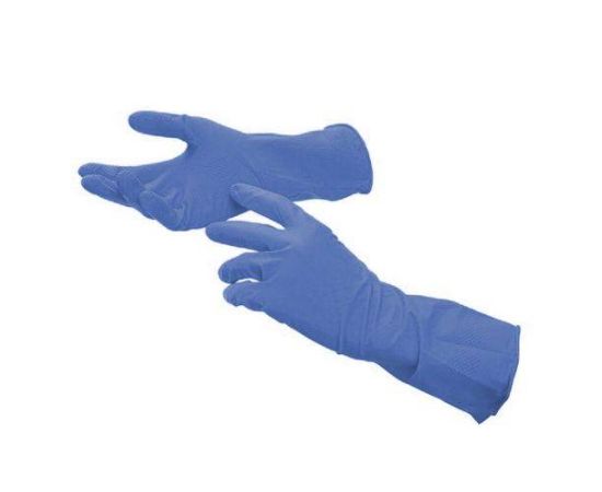 Перчатки нитрил. M NitrilMax, голубые, удлиненные, 50 шт/упак.